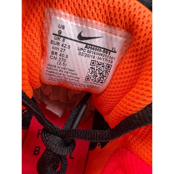 Nike Force Savage Pro 2 Black Red Football Cleats AH4000-001 Men's Size 9. - Picture 3 of 12